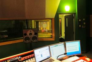 Photo in the recording studio